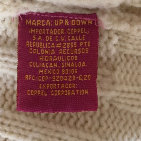 Up & Down knitted sweater size 9 - Picture 3 of 5